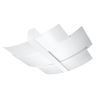 Plafonnier Acier Blanc E27 3 Celia