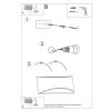 Applique Céramique Blanc Gloss G9 1 Vixen