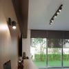 Applique Acier Noir GU10 1 Ring switch