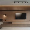 Applique Acier Noir GU10 1 Ring switch