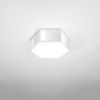Plafonnier PVC Blanc E27 2 Sunde 11