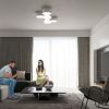Plafonnier PVC Blanc E27 2 Sunde 11