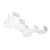 Plafonnier PVC Blanc E27 2 Sunde 13