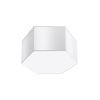 Plafonnier PVC Blanc E27 2 Sunde 15