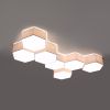 Plafonnier PVC Blanc E27 2 Sunde 15