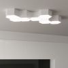 Plafonnier PVC Blanc E27 2 Sunde 15