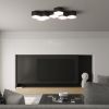 Plafonnier PVC Noir E27 2 Sunde 11