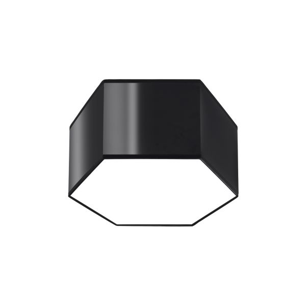 Plafonnier PVC Noir E27 2 Sunde 15