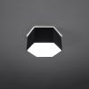 Plafonnier PVC Noir E27 2 Sunde 15