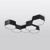 Plafonnier PVC Noir E27 2 Sunde 15