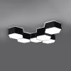 Plafonnier PVC Noir E27 2 Sunde 15