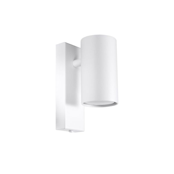 Applique Acier Blanc GU10 1 Utti