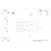 Applique Acier Blanc GU10 1 Utti