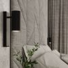 Applique Acier Noir GU10 1 Utti