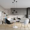 Plafonnier Acier Noir E27 1 Tulos