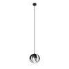 Suspension Acier Noir E27 1 Tulos