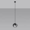 Suspension Acier Noir E27 1 Tulos