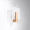 Applique Bois Bois Naturel E14 1 Lappo