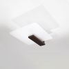 Plafonnier Bois Wengé E27 2 Lappo