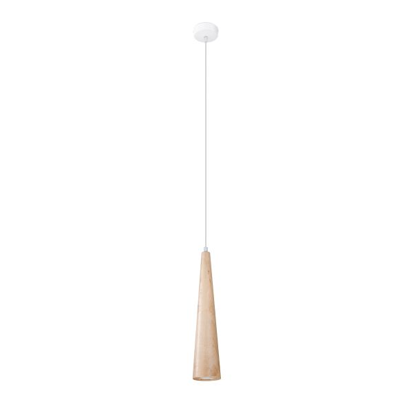 Suspension Bois Bois Naturel GU10 1 Sula