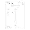 Suspension Bois Bois Naturel GU10 3 Sula