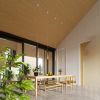 Suspension Bois Bois Naturel GU10 3 Sula