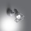 Applique Acier Blanc E14 1 Artemis