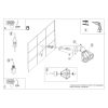 Applique Acier Blanc E14 1 Artemis