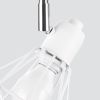 Plafonnier Acier Blanc E14 2 Artemis