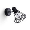 Applique Acier Noir E14 1 Artemis