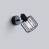 Applique Acier Noir E14 1 Beluci