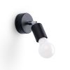 Applique Acier Noir E27 1 Fornes