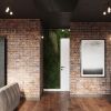 Applique Acier Noir E27 1 Fornes