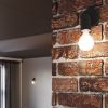 Applique Acier Noir E27 1 Fornes