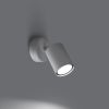 Applique Acier Blanc GU10 1 Lemmi