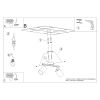 Plafonnier Acier Blanc GU10 2 Lemmi