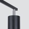 Plafonnier Acier Noir GU10 3 Lemmi