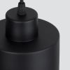 Suspension Acier Noir E27 3 Savar