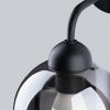 Applique Acier Noir E27 1 Alino