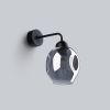 Applique Acier Noir E27 1 Fillan