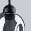 Applique Acier Noir E27 1 Fillan