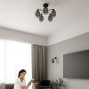 Applique Acier Noir E27 1 Fillan