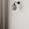 Lustre Acier Noir E27 3 Fillan