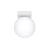 Plafonnier Acier Blanc G9 1 Yoli