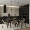 Applique Acier Noir E14 1 Suba