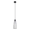 Suspension Acier Noir E14 1 Suba