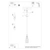 Suspension Acier Noir E14 1 Suba