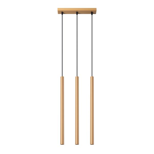 Suspension Acier Doré G9 3 Pastelo Line
