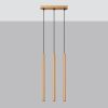 Suspension Acier Doré G9 3 Pastelo Line