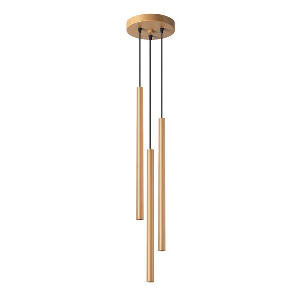 Suspension Acier Doré G9 3 Pastelo